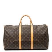 Louis Vuitton Vintage Pre-owned Canvas resvskor Brown, Dam