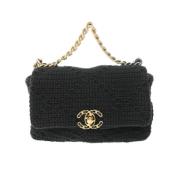 Chanel Vintage Pre-owned Bomull chanel-vskor Black, Dam