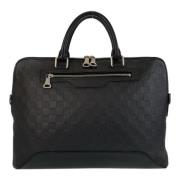 Louis Vuitton Vintage Pre-owned Laeder portfljer Black, Dam