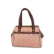 Louis Vuitton Vintage Pre-owned Tyg handvskor Beige, Dam