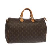 Louis Vuitton Vintage Pre-owned Canvas louis-vuitton-vskor Brown, Dam