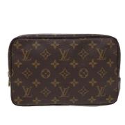 Louis Vuitton Vintage Pre-owned Canvas louis-vuitton-vskor Brown, Dam