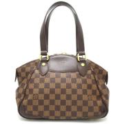 Louis Vuitton Vintage Pre-owned Canvas louis-vuitton-vskor Brown, Dam