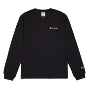 Champion Långärmad T-shirt Black, Herr