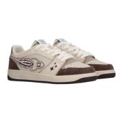 Enterprise Japan Raket Sneakers i Brun Mocka och Läder Brown, Herr