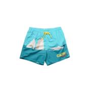 MC2 Saint Barth Stiliga Capri Swimshorts Multicolor, Herr