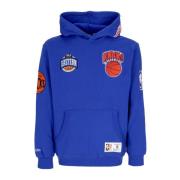 Mitchell & Ness NBA Hometown Fleece Hoodie Blue, Herr