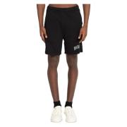 Barrow Retro Sweat Shorts Black, Herr