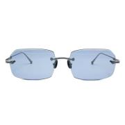 Matsuda Rimless Palladium Vit Solglasögon Gray, Herr