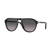 Persol Klassiska solglasögon med svarta linser Black, Unisex