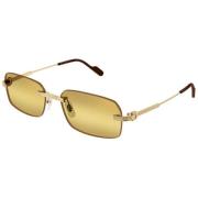 Cartier Stilfull Modell Ct0271S Klocka Yellow, Unisex