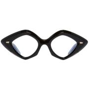 Cutler And Gross Svart Acetat Optisk Ram Black, Unisex