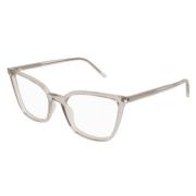 Saint Laurent Elegant Läder Axelväska Gray, Unisex