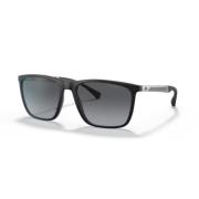 Emporio Armani Stiliga solglasögonkollektion Black, Unisex