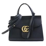 Gucci Vintage Pre-owned Laeder gucci-vskor Black, Dam