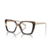 Prada Vista Stiliga Solglasögon Brown, Unisex