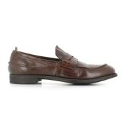 Officine Creative Vintage Läder Sandaler Brown, Herr