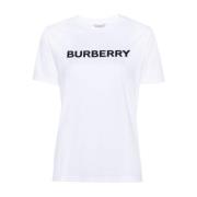 Burberry Vita T-shirts och Polos White, Dam