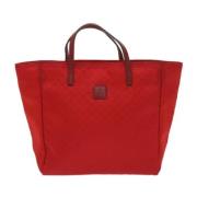 Gucci Vintage Pre-owned Canvas gucci-vskor Red, Dam