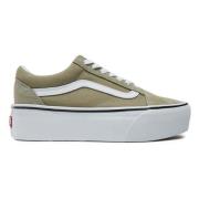 Vans Old Skool Stackform Sneakers Green, Dam