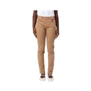 Liu Jo Beige Slim Fit Byxor Elegant Design Beige, Dam