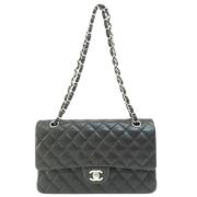 Chanel Vintage Pre-owned Laeder chanel-vskor Black, Dam