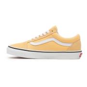 Vans Old Skool Skateboarding Sneakers Yellow, Dam