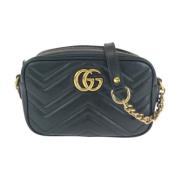 Gucci Vintage Pre-owned Laeder gucci-vskor Black, Dam