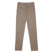 Canali Bomullsbyxor med sidofickor och bakfickor Beige, Herr