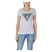 Guess Kortärmad T-shirt Vår/Sommar Kollektion White, Dam