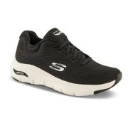 Skechers Stiliga Arch Fit Sneakers Black, Dam