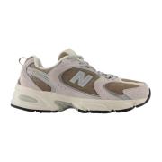 New Balance Grå Lifestyle Suede-Mesh Sneakers Multicolor, Dam