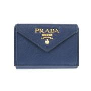 Prada Vintage Pre-owned Laeder plnbcker Blue, Dam