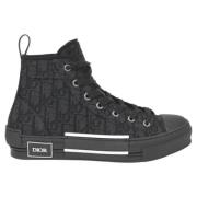 Dior Vintage Pre-owned Canvas sneakers Black, Herr