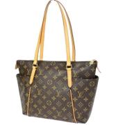 Louis Vuitton Vintage Pre-owned Canvas axelremsvskor Brown, Dam