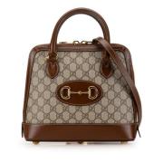 Gucci Vintage Pre-owned Tyg gucci-vskor Beige, Dam