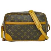 Louis Vuitton Vintage Pre-owned Canvas louis-vuitton-vskor Brown, Dam