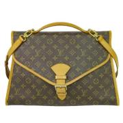 Louis Vuitton Vintage Pre-owned Canvas louis-vuitton-vskor Brown, Dam