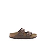 Birkenstock Arizona Slides med smal passform Brown, Dam