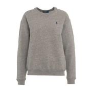 Polo Ralph Lauren Grå Sweatshirt Aw24 Damkläder Gray, Dam