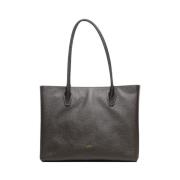 Poche Paris Stilren Toteväska Brown, Dam