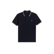 Fred Perry Randig Pikétröja M3600 Black, Herr