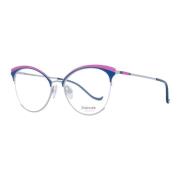 Ana Hickmann Lila Cat Eye Metall Optiska Ramar Purple, Dam