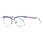 Ana Hickmann Turkos Metall Optiska Ramar med Demo Linser Blue, Dam