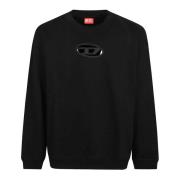 Diesel Stiliga Sweaters Kollektion Black, Herr