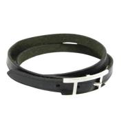 Hermès Vintage Pre-owned Laeder halsband Black, Dam