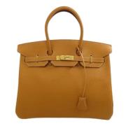 Hermès Vintage Pre-owned Laeder handvskor Brown, Dam