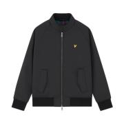 Lyle & Scott Softshell Harrington Jacka Black, Herr