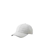 Peserico Kashmirblandad baseballkeps Gray, Unisex