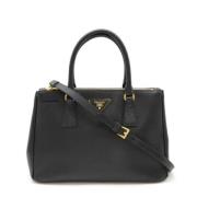 Prada Vintage Pre-owned Tyg prada-vskor Black, Dam